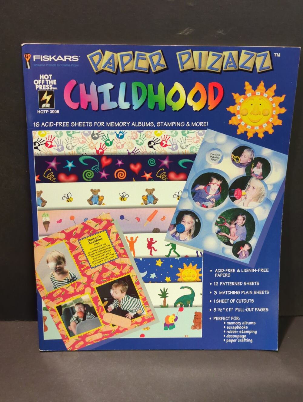 FISKARS Photo Memories KIT scrapbooking CRAFTS #3006 childhood